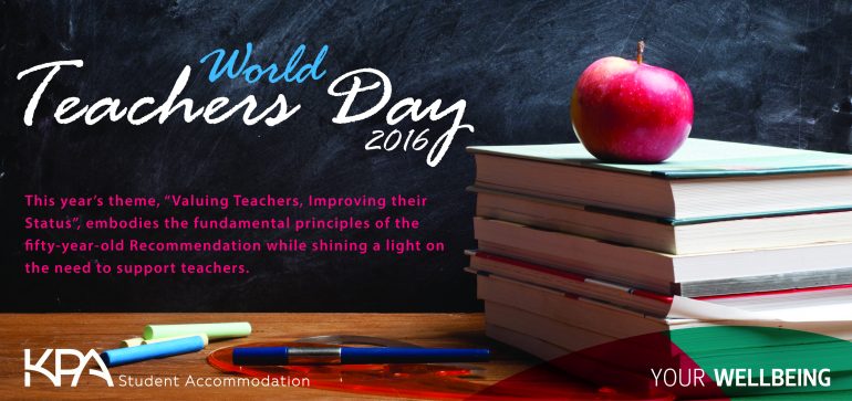 World Teachers Day-KPA Student Accommodation